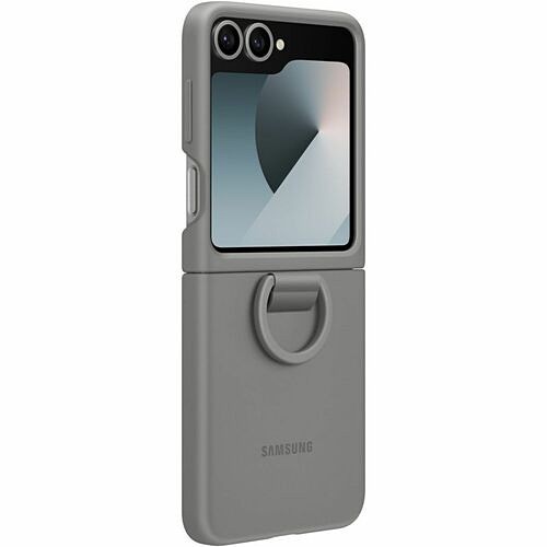 Samsung EF-PF741TJEGUS Skins Samsung Galaxy Z Flip6 Silicone Case, Gray - For Samsung Galaxy Z Flip6 Smartphone - Grip Texture -  Efpf741tjegus 887276862200