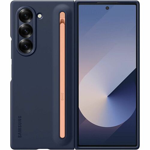 Samsung EF-OF95PCNEGUS Skins Samsung Galaxy Z Fold6 S Pen Case, Navy - For Samsung Galaxy Z Fold6 Smartphone - Navy - Shock Absor Efof95pcnegus 887276863443