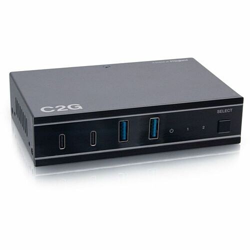 C2g C2G54263 USB/Firewire Adapters C2g Usb Switch - Usb Type C - 640 Mb/s - Webcam, Camera, Keyboard, Printer, Mouse, Workstation, Disp 757120542636