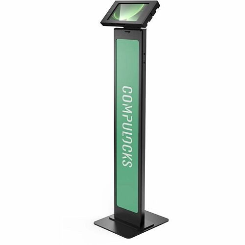 Maclocks 140B80GAPXB Miscellaneous Kits Maclocks Galaxy Tab Active 3/5 Enclosure Brandable Floor Stand - Apex Brandme (140b80gapxb) 810157342935