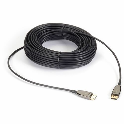 Black Box AOC-HL-DP4-50M-R2 Cables Black Box Displayport 1.4 Active Optical Cable (aoc) - 8k60, 32.4 Gbps, 50-m (164-ft.) - 164.04 Ft F Aochldp450mr2 822088283539