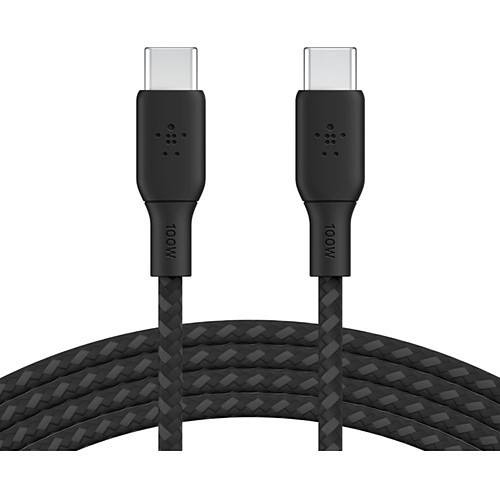 Belkin CAB014BT3MBK Cables Belkin Usb-c To Usb-c Cable 100w - 9.80 Ft Usb-c Data Transfer Cable For Macbook, Chromebook, Notebo 745883842117
