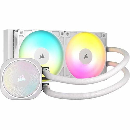 Corsair CW-9060094-WW Processor/Case Fans Corsair Nautilus 240 Rs Argb Liquid Cpu Cooler - White - 4.72" Maximum Fan Diameter - 2 X Fan(s) - 7 Cw9060094ww 840006687580