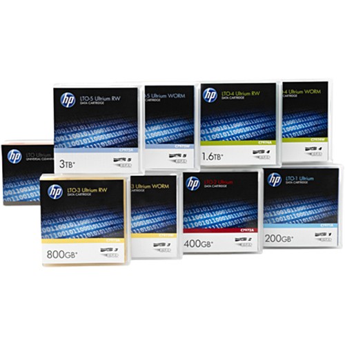 Hp C7976AH Tape Media Hpe Lto-6 Ultrium 6.25tb Mp Rw Eco Case Data Cartridge 20 Pack - Lto-6 - Worm - Labeled - 2.50 Tb (n 