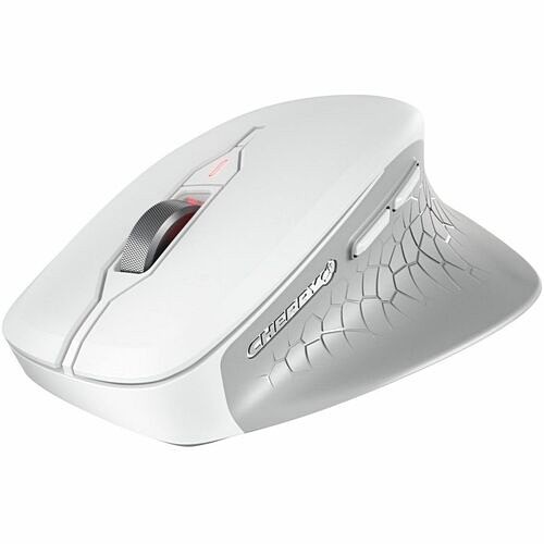Cherry JW-8550-0 Pointing Devices (Mice) Cherry Mouse Comfort Wireless And Ergonomic - Pale Gray, Right-handed Users, Aes-128 Encryption, Whisp Jw85500 840183607517