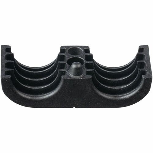 Panduit CLC75X2S8TL370 Cable Management Panduit Panduit Clc75x2 Corrugated Loom Clamp,.75,2-pos - Cable Clamp - Black - 2.80" Length - Nylon 613056831438