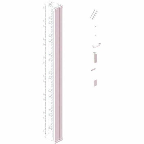 C2g MM20VMD806-W Cable Management Ortronics Mm20 Vertical Cable Manager With Door, 6" Wide, For 8 Ft (51u) Rack, White - Vertical Cabl Mm20vmd806w 662875218333