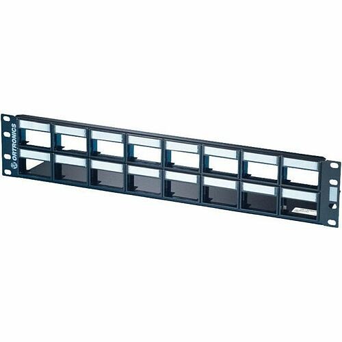 C2g 401045285 Patch Panels Ortronics Series Ii Patch Panel Kit For 16 Series Ii Modules - 32 Port(s) - 1u High - Black - Rack-m 662875341444
