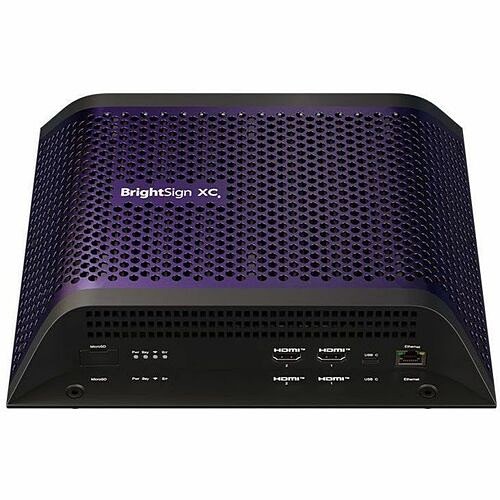 Brightsign XC2055-Win10 Digital Signage Systems Brightsign Xc2055 Digital Signage Appliance - Celeron - 8 Gb - 256 Gb Ssd - 4320p - Hdmi - Usb - Ser Xc2055win10 