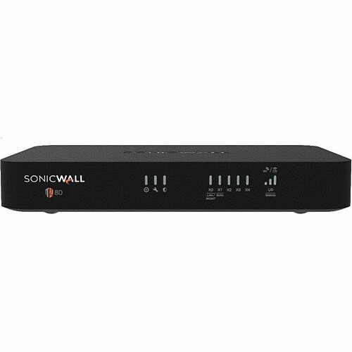 Sonicwall 03-SSC-2847 Network Security & Firewalls Sonicwall Tz80 Network Security/firewall Appliance - Intrusion Prevention - 4 Port - Gigabit Etherne 03ssc2847 758479328476