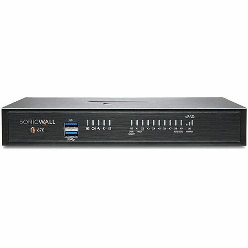 Sonicwall 03-SSC-3028 Network Security & Firewalls Sonicwall Tz670 Network Security/firewall Appliance - Intrusion Prevention - 8 Port - 10/100/1000bas 03ssc3028 758479330288