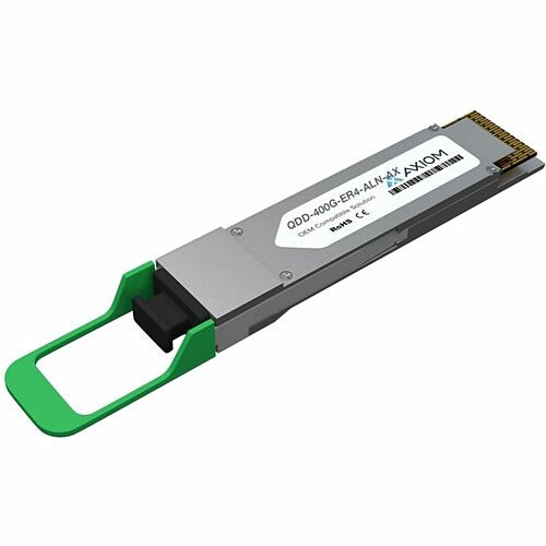 Axiom Memory QDD-400G-ER4-ALN-AX Switch Modules Axiom Nokia Qsfp-dd Module - For Data Networking400 Gigabit Ethernet400 Gbit/s (qdd-400g-er4-aln-ax) Qdd400ger4alnax 198105018713
