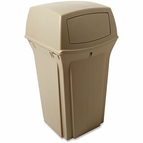 Rubbermaid FG843088BEIG Wastebaskets & Trash Cans 35-gallon Ranger Container RCP843088BG 086876039184