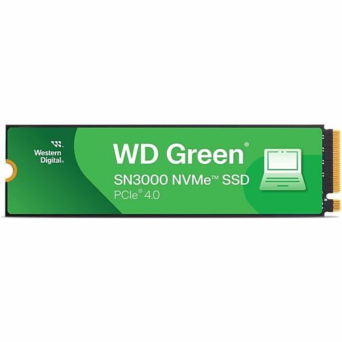 Sandisk WDS100T4G0E-00CPS0 Hard Drives Western Digital Green Sn3000 Wds100t4g0e-00cps0 1 Tb Solid State Drive - M.2 2280 Internal - Pci Exp Wds100t4g0e00cps0 718037907154