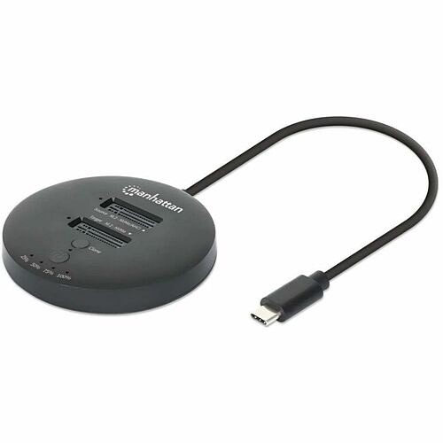 Manhattan 130752 Hard Drive Duplicators Manhattan Dual-bay M.2 Nvme Ssd Clone Station - Compact - 2 X Destination Drive(s) Supported - M.2 D 766623130752