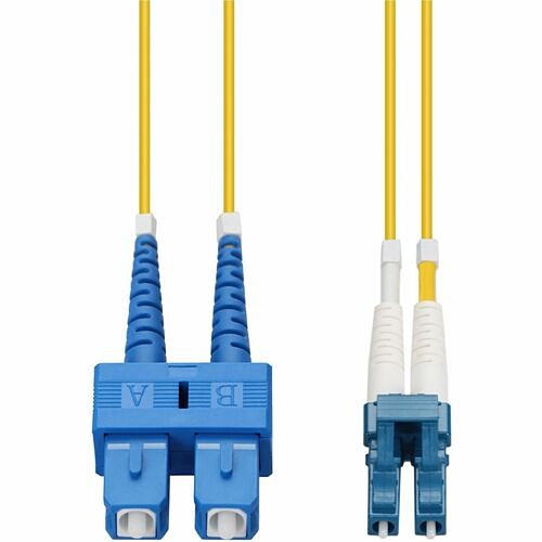 Addon ADD-SC-LC-65M9SMF-TA Cables Addon 65m Sc To Lc Yellow Os2 Duplex Ofnr (riser-rated) Taa Smf Fiber Patch Cable - 213.25 Ft Fiber  Addsclc65m9smfta 821455101179