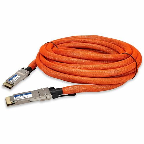 Addon 407-AEDD-AO Cables Addon Dell Compatible Taa 400gbase-cu Qsfp-dd To Qsfp-dd Direct Attach Cable (active Twinax, 3m) - T 407aeddao 195285876539