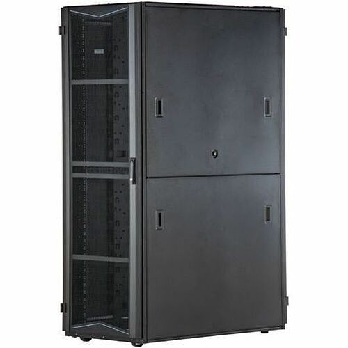 Panduit XG74212BS005L Rack Equipment Panduit Flexfusion Rack Cabinet - For Networking - 42u Rack Height Enclosed Cabinet - Black (xg74212 