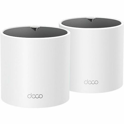 Tp Link DECO X15(2-PACK) Wireless Routers Tp-link Deco X15 Wi-fi 6 Ieee 802.11 A/b/g/n/ac/ax Ethernet Wireless Router - Dual Band - 2.40 Ghz I Decox152pack 810142820998