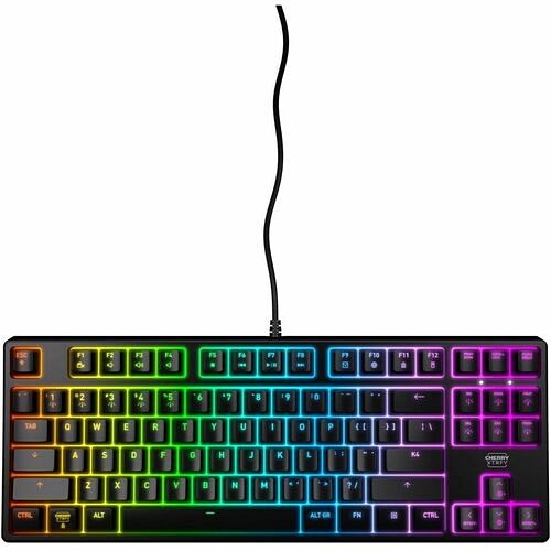 Cherry CX-K4V2-RGB-TKL-R-US Keyboards & Keypads Cherry Xtrfy K4v2 Rgb Tkl Wired Mechanical Gaming Keyboard - Mx2a Red Switches, Black, Customizable  Cxk4v2rgbtklrus 842597105221