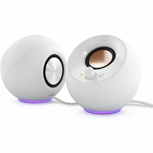 Creative Labs 51MF1725AA001 Multimedia Speakers Creative Pebble Se 2.0 Speaker System - 4.40 W Rms - White - Tabletop - Usb - 1 Pack (51mf1725aa001) 054651196384