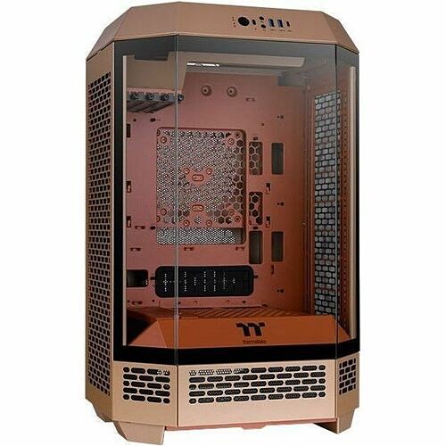 Thermaltake CA-1Y4-00SGWN-00 Computer Cases Thermaltake The Tower 300 Gravel Sand Micro Tower Chassis - Micro Tower - Gravel Sand - Tempered Gla Ca1y400sgwn00 841163095744