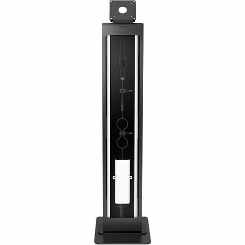 Maclocks 140BLK01-US Stands & Cabinets Maclocks Tablet Floor Stand With Brandable Lightning Panel - Floor - Metal, Polypropylene - Black -  140blk01us 810157343475