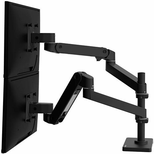 Ergotron 45-690-292 Mounting Kits Ergotron Desk Mount For Monitor, Lcd Display - Black - Height Adjustable - 2 Display(s) Supported -  45690292 698833091724
