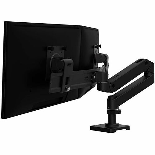 Ergotron 45-684-292 Mounting Kits Ergotron Mounting Arm For Monitor, Display - Black - Height Adjustable - 2 Display(s) Supported - 27 45684292 698833091649