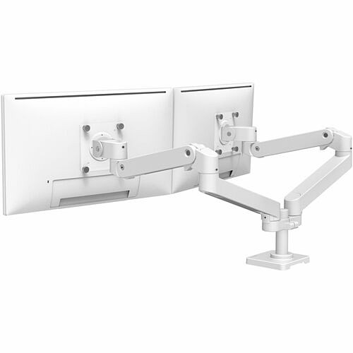 Ergotron 45-686-290 Mounting Kits Ergotron Mounting Arm For Monitor - White - Height Adjustable - 2 Display(s) Supported - 27" Screen  45686290 698833091694