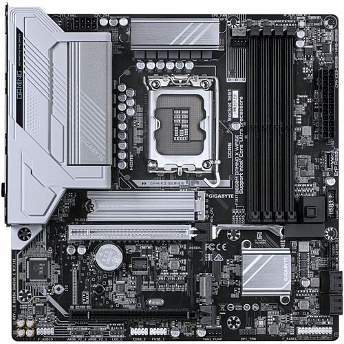 Gigabyte B860M GAMING X WIFI6E Motherboards Aorus Ultra Durable B860m Gaming X Wifi6e Gaming Desktop Motherboard - Intel B860 Chipset - Socket L B860mgamingxwifi6e 889523046951
