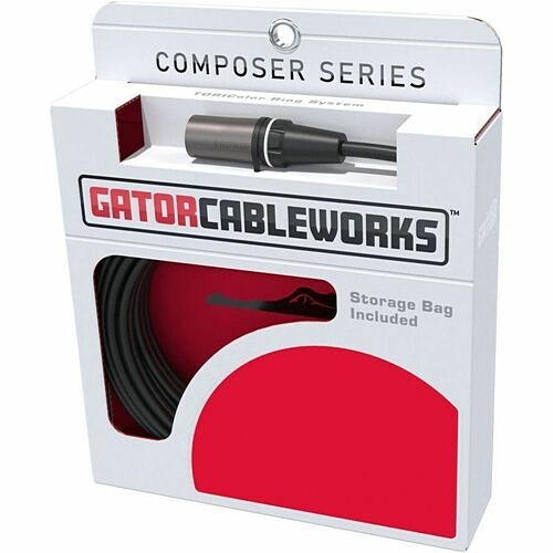 Gator Case GCWC-XLR-20 Cables Gator Cases 20 Foot Xlr Microphone Cable - 20 Ft Xlr Audio Cable For Audio Device, Microphone - Firs Gcwcxlr20 716408563596