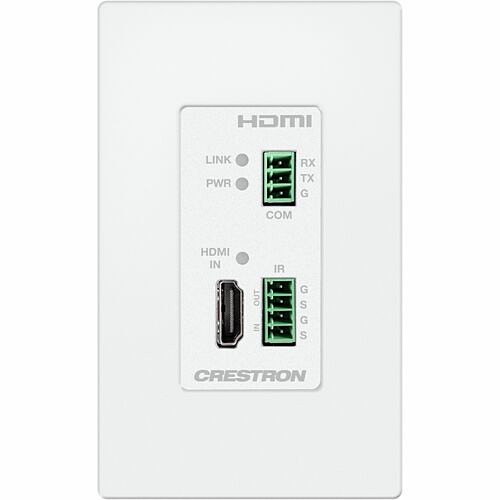 Crestron HD-TXC-4KZ-101-1G-W Video Consoles/Extenders Crestron Dmandreg; Essentials 4k60 4:4:4 Transmitter For Hdmiandreg;, Rs-232, And Ir Signal Extension Ov Hdtxc4kz1011gw 