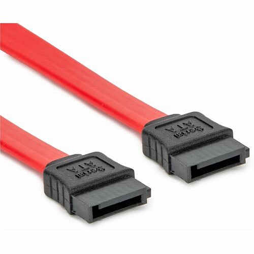 Rocstor Y10C863-RD Cables Rocstor 18in Sata Serial Ata Cable - 1.50 Ft Sata Data Transfer Cable For Server, Workstation, Compu Y10c863rd 810136922035
