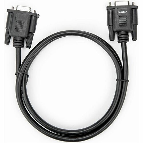 Rocstor Y10C879-B1 Cables Rocstor 3.2ft Black Db9 Rs232 Serial Null Modem Cable F/f - 3.20 Ft Serial Data Transfer Cable For M Y10c879b1 810136922196