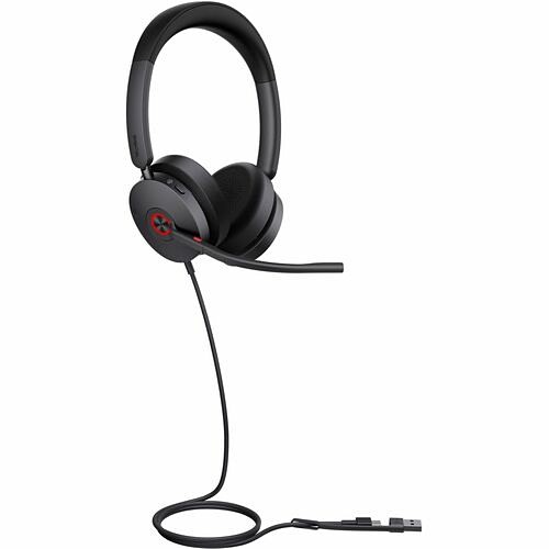 Yealink 1308152 Headsets/Earsets Yealink Uh48 Headset - Stereo - Usb Type A, Usb Type C - Wired - 20 Hz To 20 Khz - Over-the-head, On 841885125774