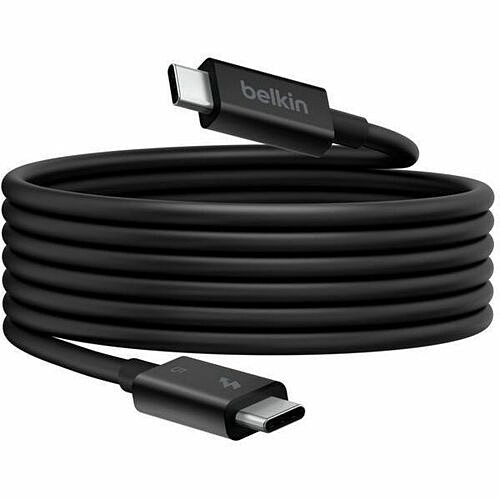 Belkin INZ005FQ1MBK Cables Belkin Connect Thunderbolt 5 Cable - 3.28 Ft Usb-c Data Transfer Cable For Display, Monitor - First  745883904129