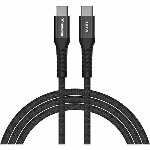 Verbatim 31859 Cables Verbatim Sync And Charge 60w Magnetic Cable - Black - Usb-c Data Transfer Cable For Usb Device, Smartp 023942318590