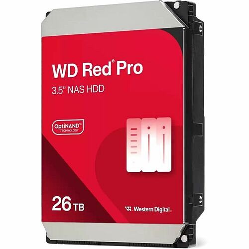 Western Digital WD260KFGX Hard Drives Western Digital Red Pro 26 Tb Hard Drive - 3.5" Internal - Nas Device Supported - 72000rpm (wd260kfg 718037905501