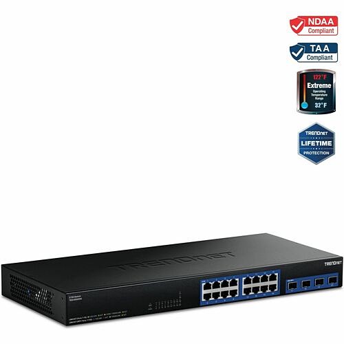Trendnet TEG-S50204 Switches & Bridges Trendnet 20-port 2.5g/multi-gig Switch With 10g Sfp+ Ports, Teg-s50204, 16 X 2.5g Rj-45 Ports, 4 X 1 Tegs50204 710931141269
