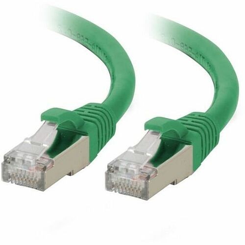 C2g C2G07361 Cables C2g 25ft (7.6m) Cat6a Snagless Shielded (stp) Ethernet Network Patch Cable - Green - 25 Ft Category  757120073611