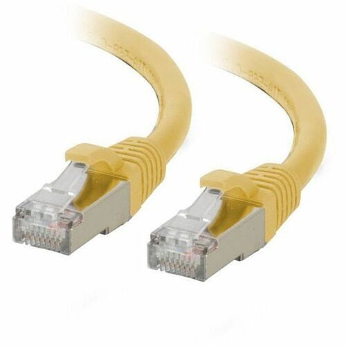 C2g C2G07382 Cables C2g 35ft (10.7m) Cat6a Snagless Shielded (stp) Ethernet Network Patch Cable - Yellow - 35 Ft Categor 757120073826