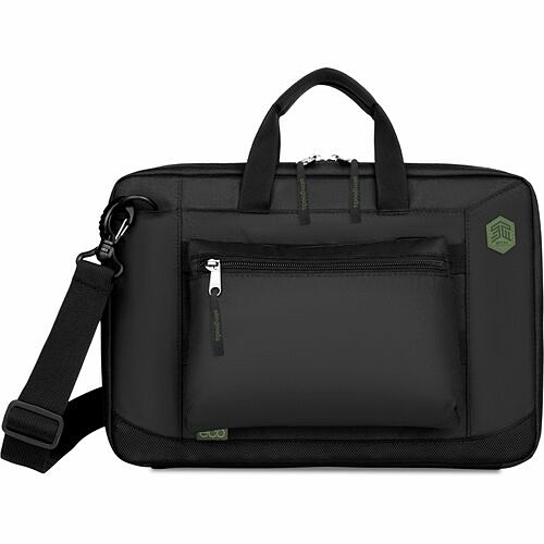 Stm Bags stm-117-465M-01 Carrying Cases Stm Goods Ace Eco Carrying Case (briefcase) For 13" To 14" Notebook - Black - 11" Height X 14.2" Wid Stm117465m01 618952513471