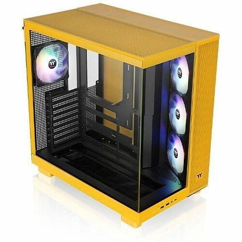 Thermaltake CA-11E-00M4WN-00 Computer Cases Thermaltake View 380 Xl Tg Argb Bumblebee Mid Tower Chassis - Mid-tower - Bumblebee - Tempered Glass Ca11e00m4wn00 841163099704