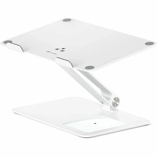 Alogic EPLSWCWH Stands & Cabinets Alogic Elite Power Laptop Stand With Wireless Charger - 11" To 17" Screen Support - Aluminum Alloy - 9350784027573