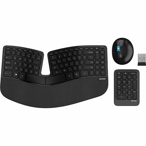 Incase L5V-00001 Keyboard & Mouse Combos Incase Designed By Microsoft Sculpt Ergonomic Desktop Keyboard And Mouse - Usb Type A Wireless Rf 2.40 L5v00001 650450267098