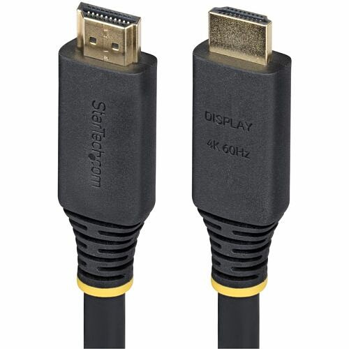 Startech HDMI2-CABLE-4K60-30F Cables Startech.com 30ft (9.1m) Active High Speed Hdmi Cable, 4k 60hz/1440p 144hz, 18gbps, Uhd Hdmi 2.0 Cor Hdmi2cable4k6030f 065030910552