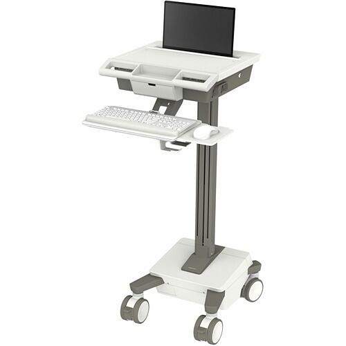 Ergotron M021-0101-100000-1-0 Carts & Dollies Ergotron Mosaic Laptop Cart Full-featured Medical Cart - 43 Lb Capacity - 4 Casters - 5" Caster Size M021010110000010 698833093803