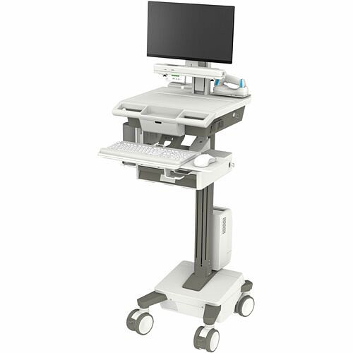 Ergotron M011-0101-100000-1-0 Carts & Dollies Ergotron Mosaic Lcd Cart - 43 Lb Capacity - 4 Casters - 5" Caster Size - 27" Screen Supported - Land M011010110000010 698833093810