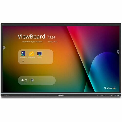 Viewsonic IFP7551 Collaboration Displays Viewsonic 75" Viewboard 4k Interactive Flat Panel, 3840 X 2160 Resolution - 75" Lcd - Rockchip Rk357 766907979213